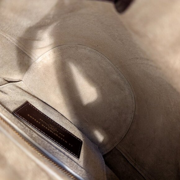 Sézane X Holiday Adéle Bag, Toffee and Chocolate - Picture 9 of 12